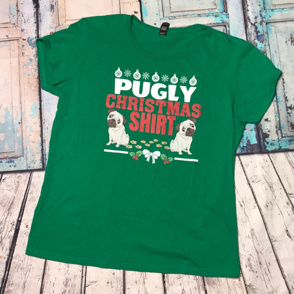 Pugly Christmas shirt ugly Christmas sweater tee